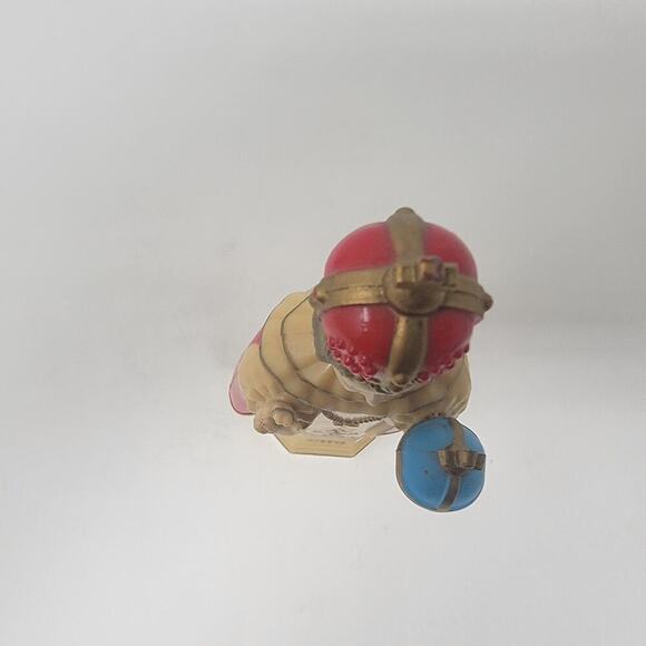 Vintage Infant Prague Child Jesus Miniature Plastic Statue Religious Figure - Picture 8 of 9